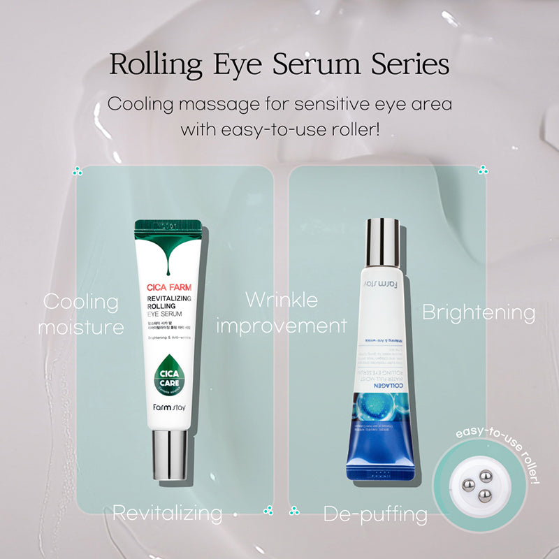 Collagen Water Full Moist Rolling Eye Serum