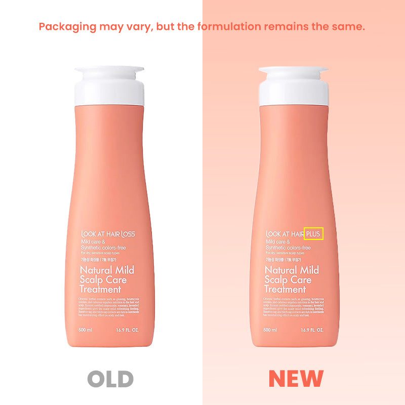 Look At Hair Plus Natural Mild Scalp Care Treatment