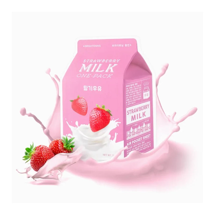  Milk One Pack #Strawberry Milk - Korean-Skincare